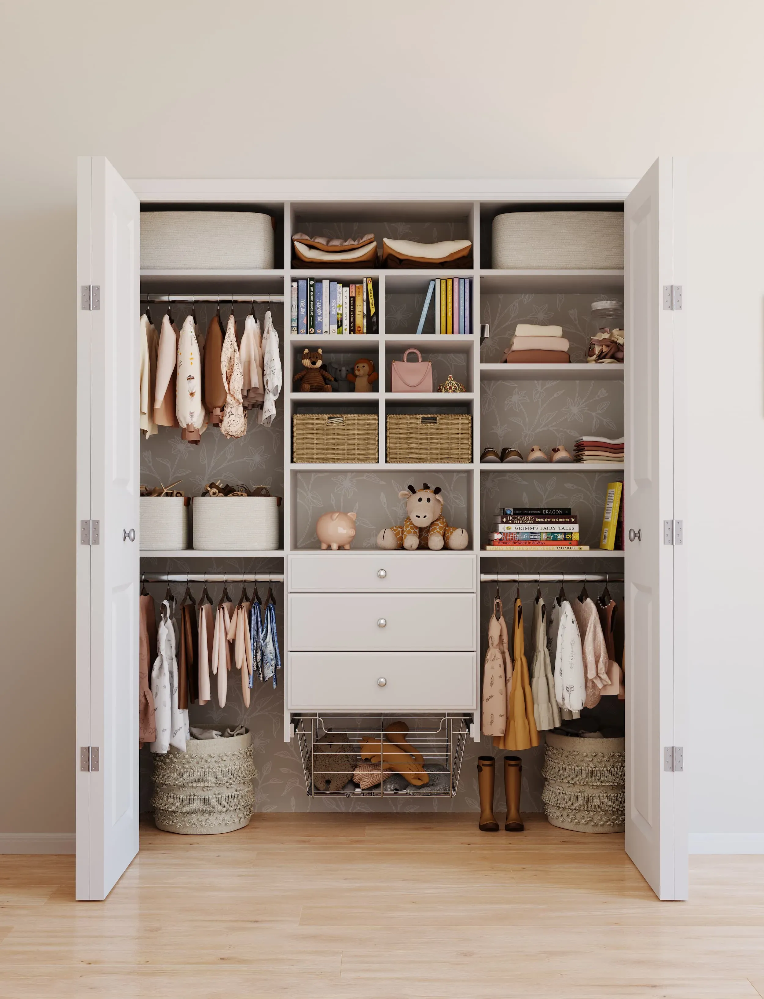 Kid's Reach-In Closet