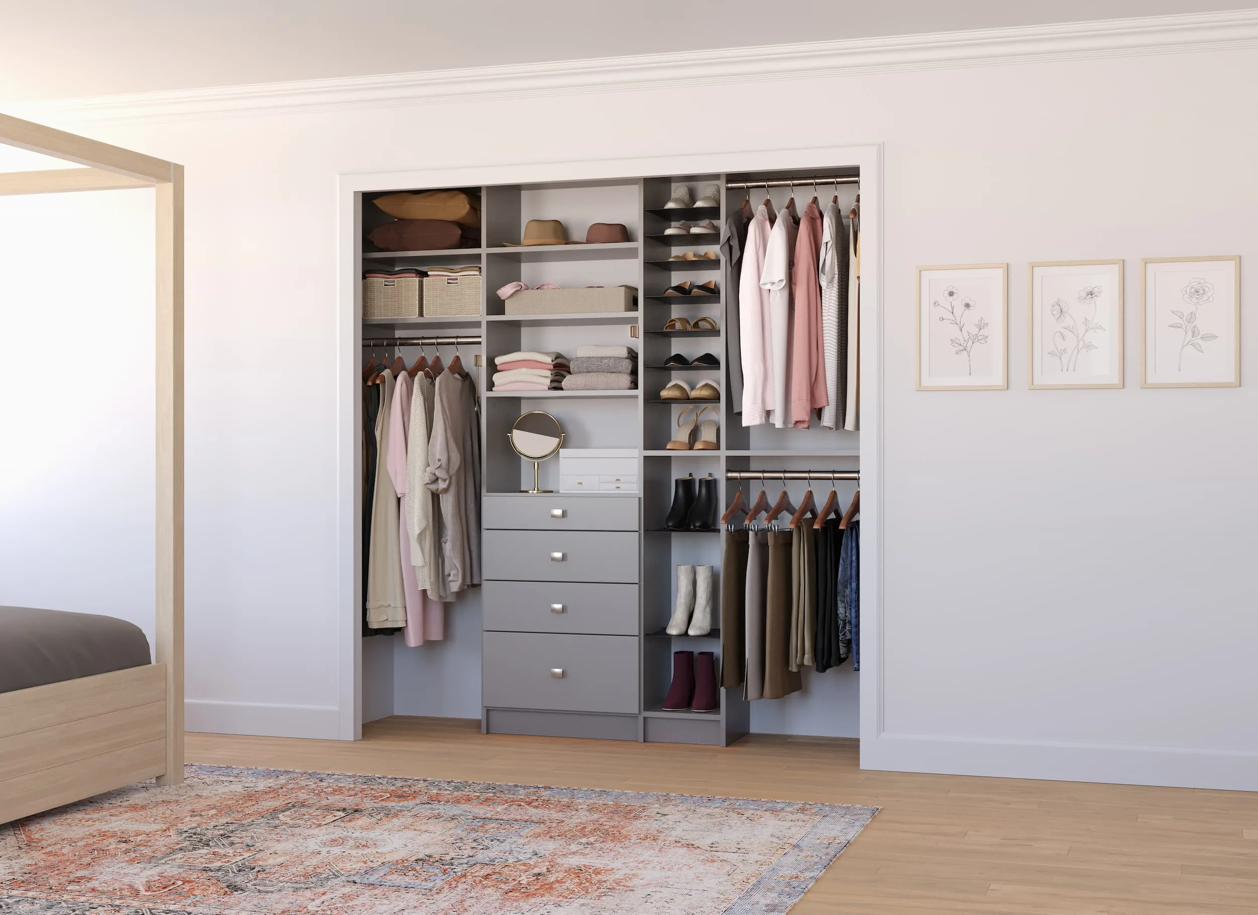 Adult Reach-In Closet
