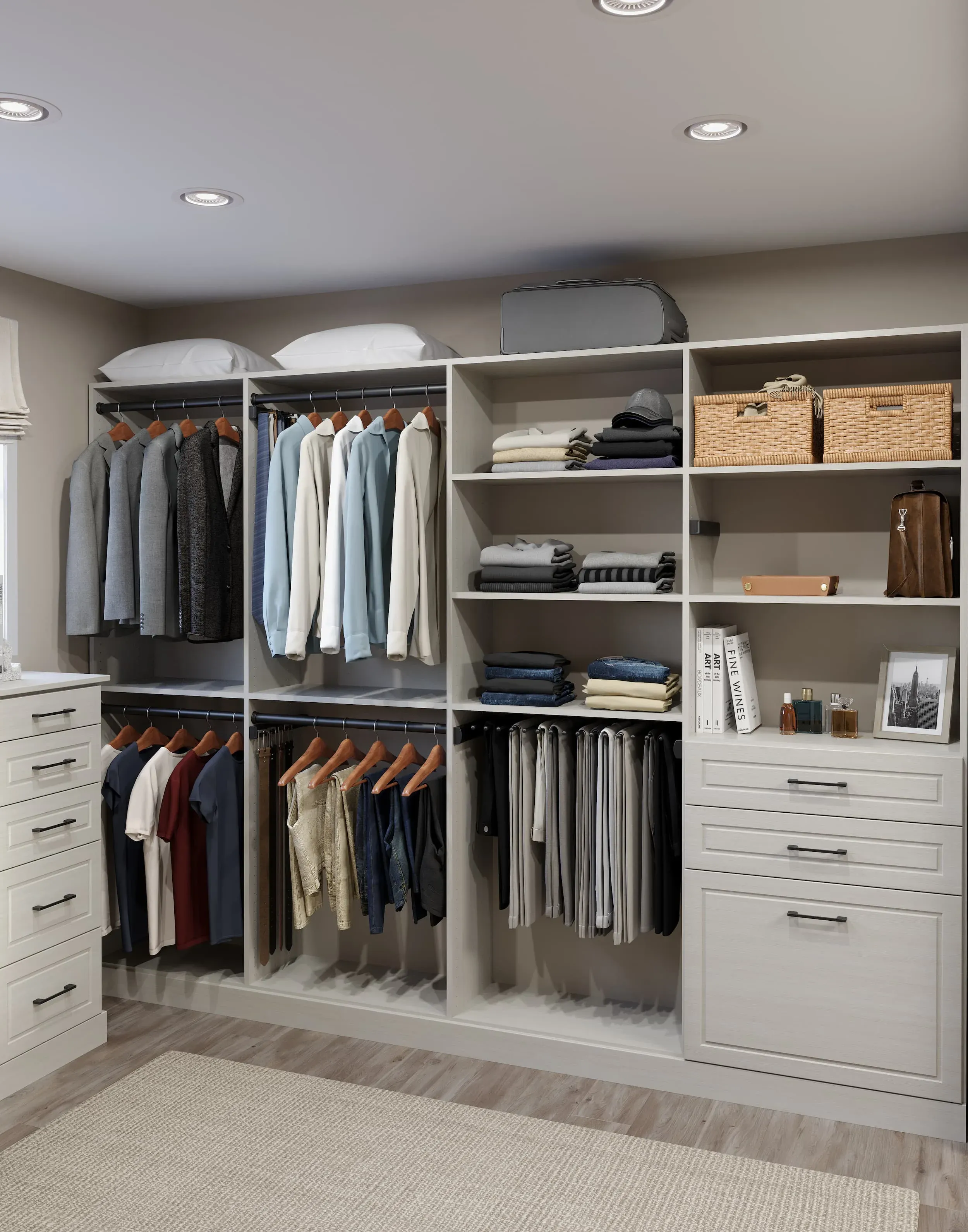 Men's Walk-In Wardrobe