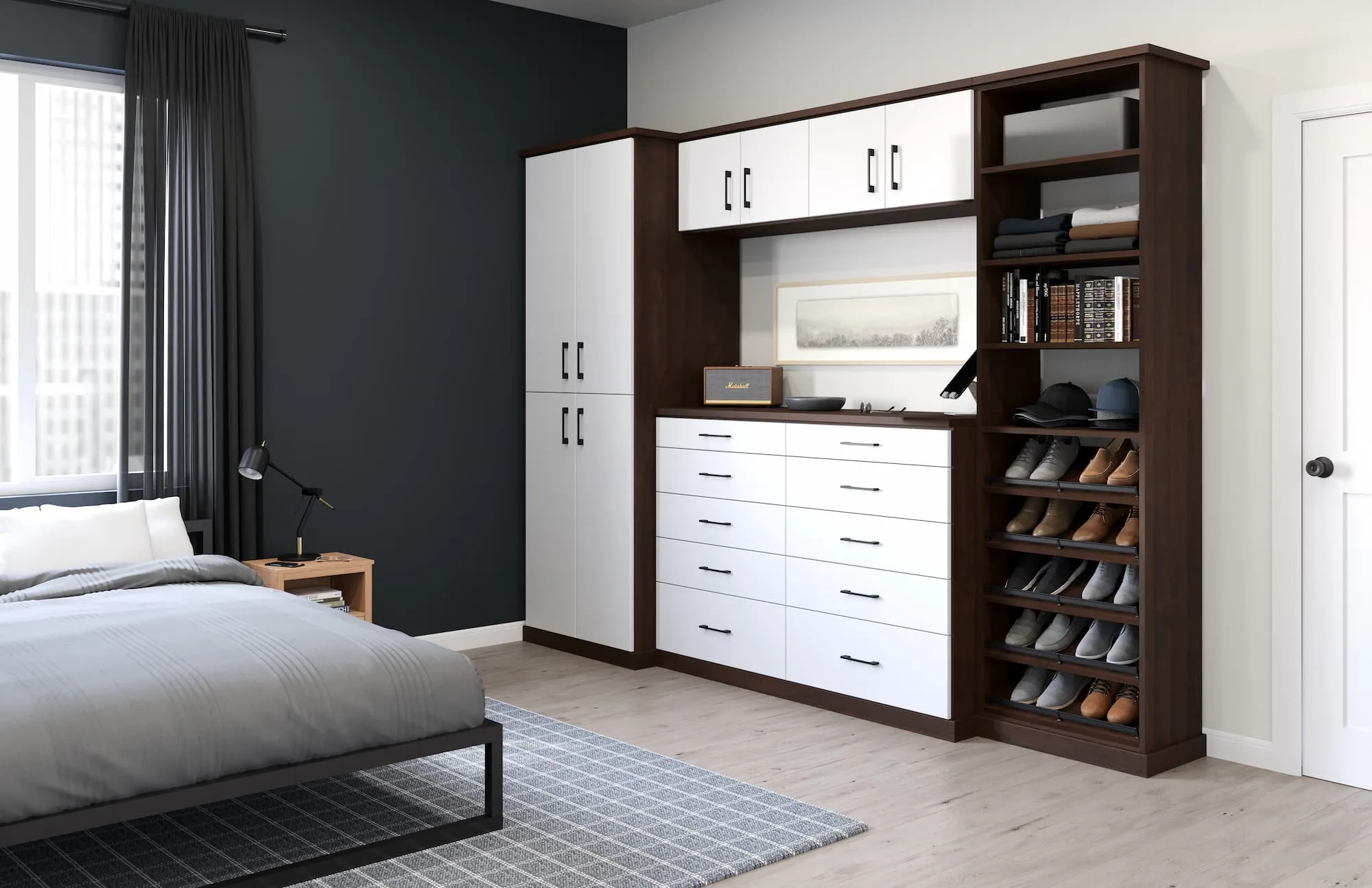 Bedroom Wardrobe Wall