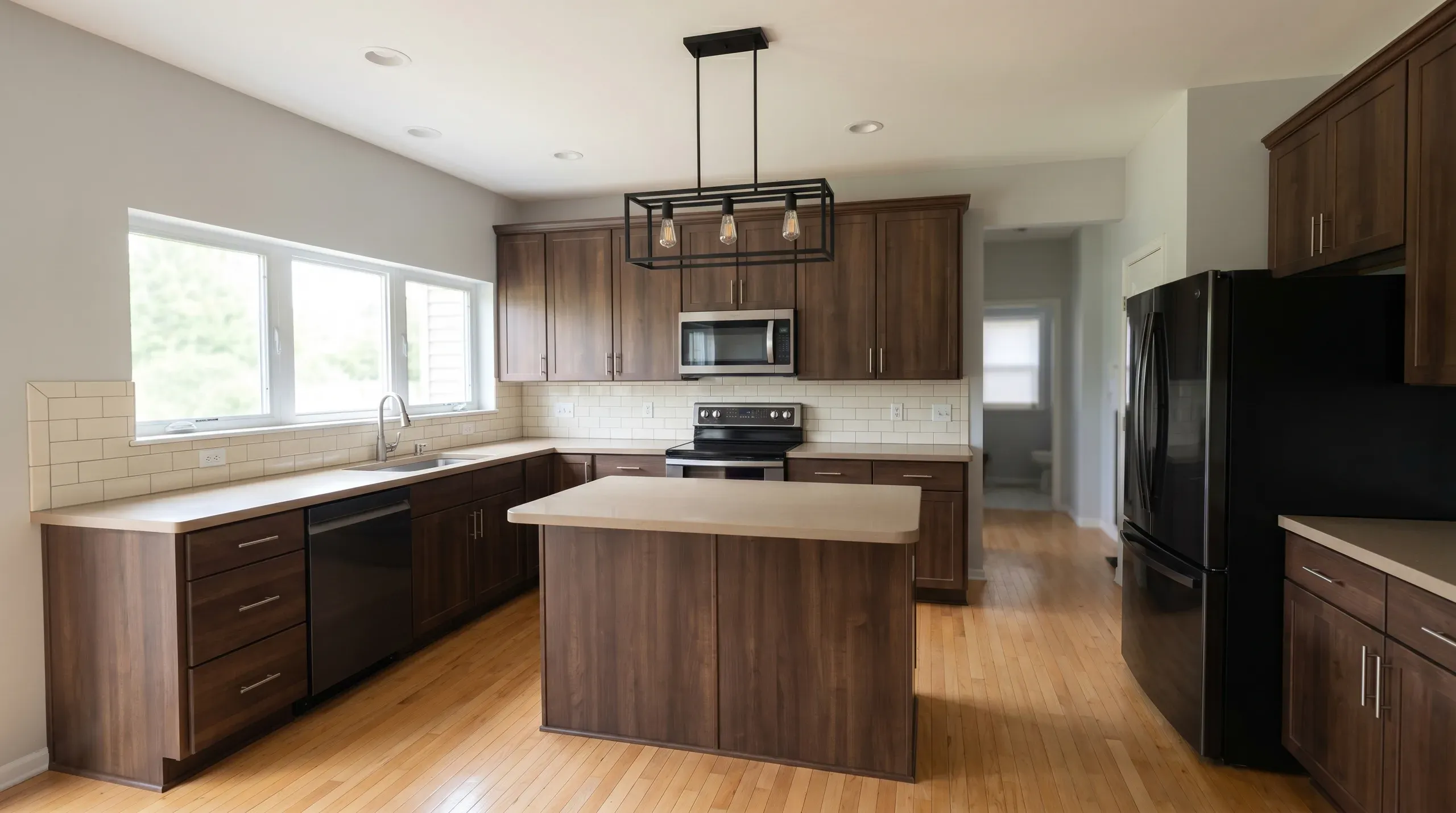 Dark Walnut Modern
